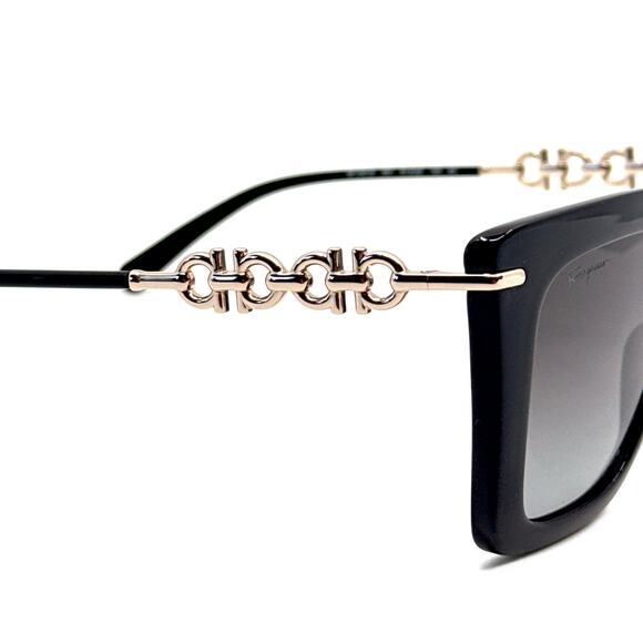 New, SALVATORE FERRAGAMO Sunglasses SF1041S 001 Authentic - Picture 6 of 12